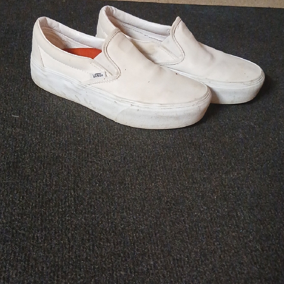 Platform Slip On Vans - Picture 1 of 4
